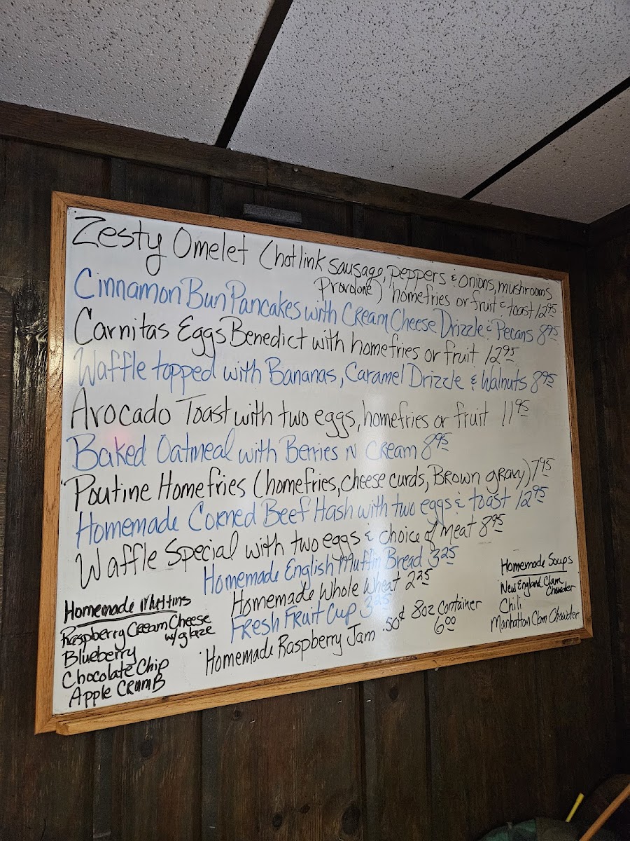 Menu Durf's Family Restaurant-2